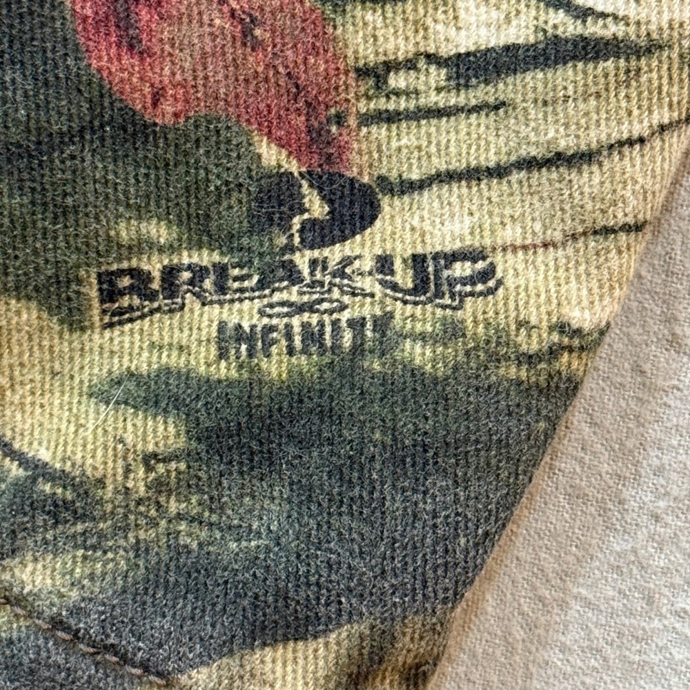 Mossy Oak Break-Up Infinity Camo Fleece Hunting Pants Men's 40x32 (fits 39x29) - Picture 8 of 14